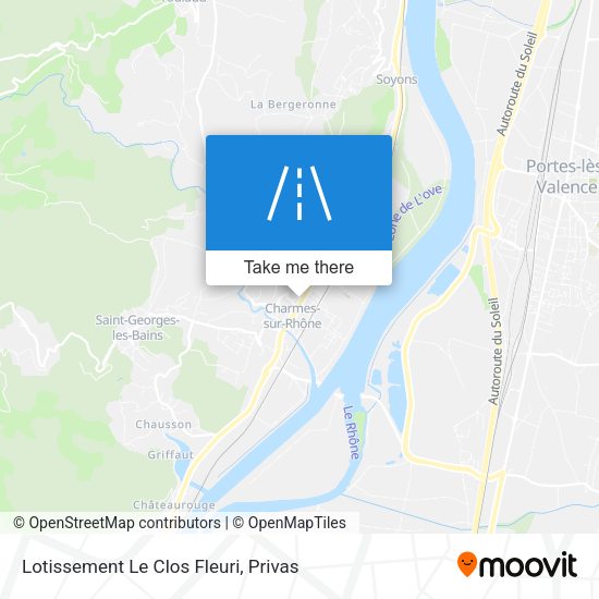 Lotissement Le Clos Fleuri map