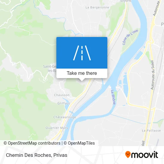 Chemin Des Roches map