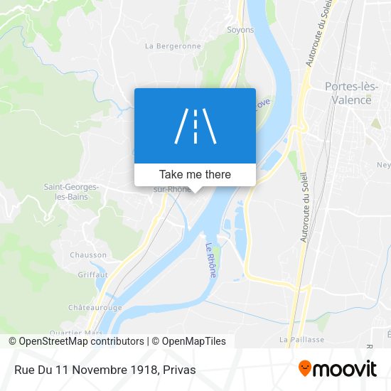 Rue Du 11 Novembre 1918 map