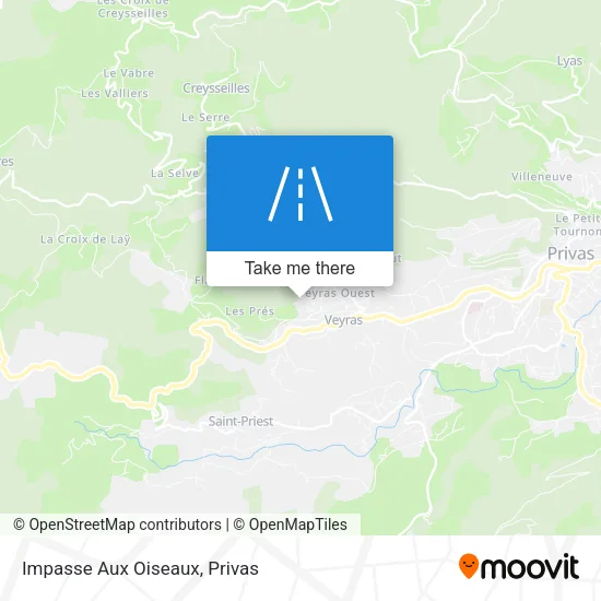 Impasse Aux Oiseaux map