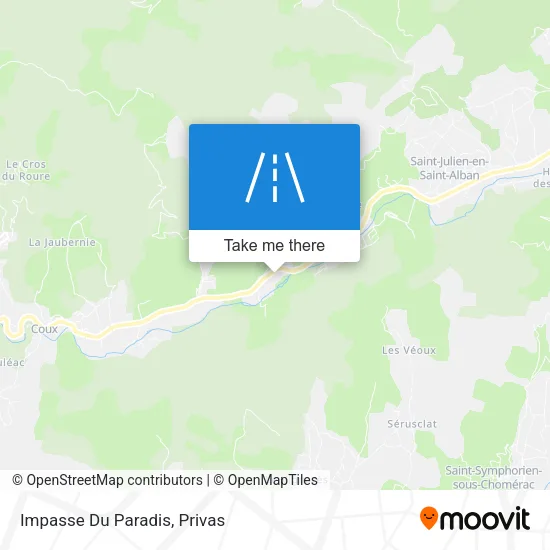 Impasse Du Paradis map