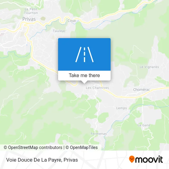 Voie Douce De La Payre map