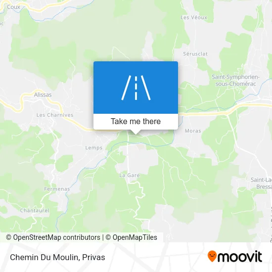 Chemin Du Moulin map