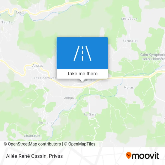 Allée René Cassin map
