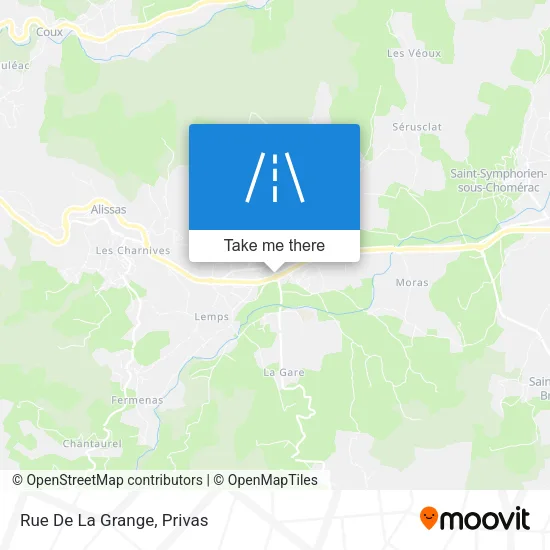 Rue De La Grange map