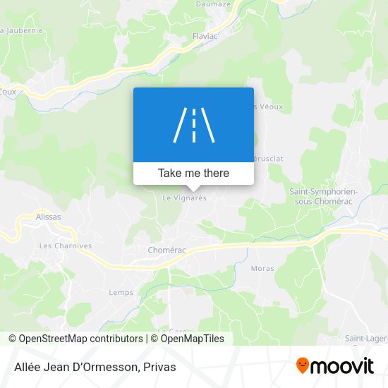 Allée Jean D’Ormesson map