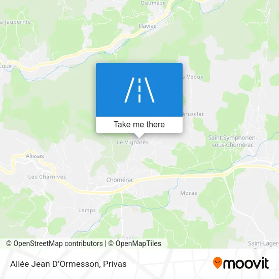 Allée Jean D’Ormesson map