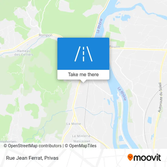 Mapa Rue Jean Ferrat