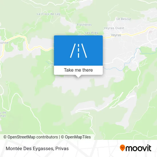 Montée Des Eygasses map
