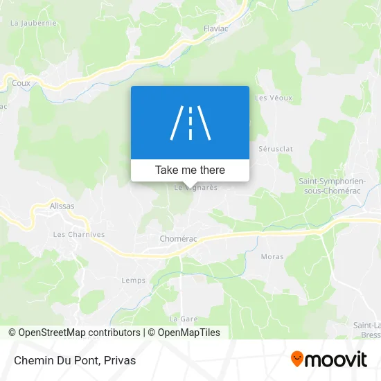 Chemin Du Pont map
