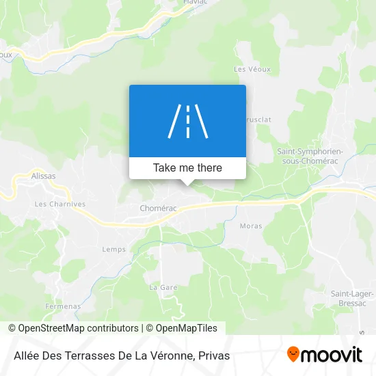 Allée Des Terrasses De La Véronne map