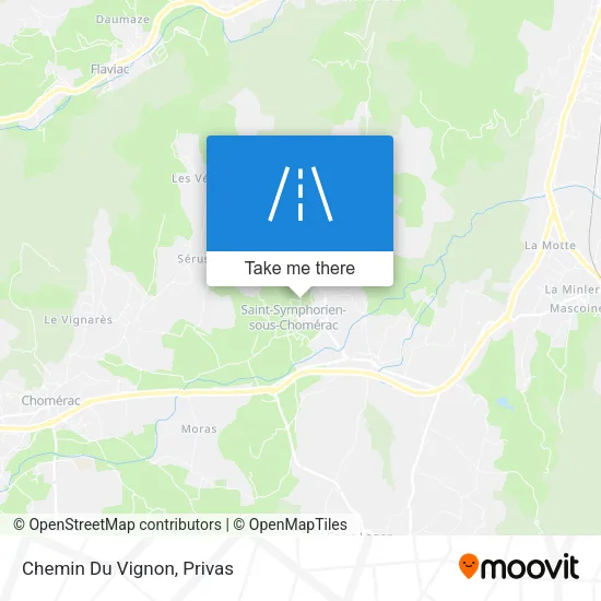 Chemin Du Vignon map