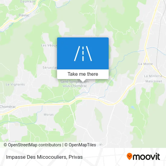 Impasse Des Micocouliers map
