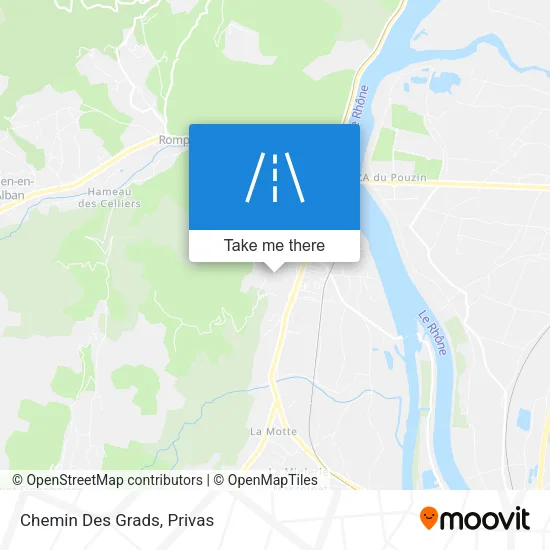 Chemin Des Grads map