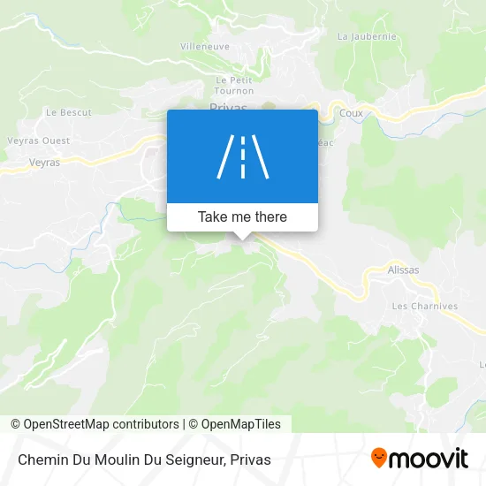 Chemin Du Moulin Du Seigneur map