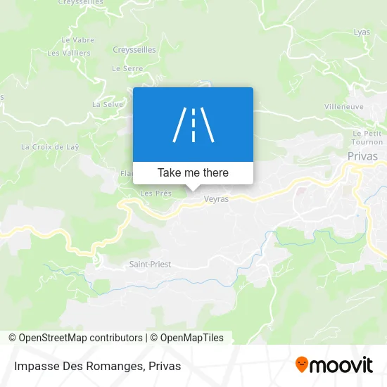 Impasse Des Romanges map