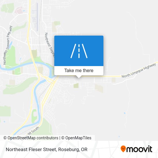 Mapa de Northeast Fleser Street