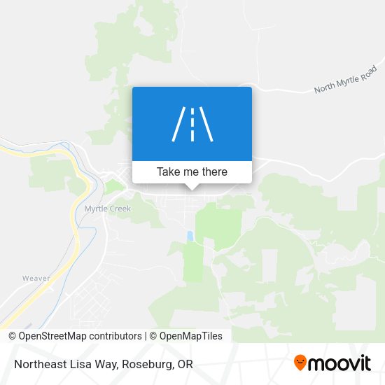 Northeast Lisa Way map