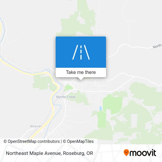 Mapa de Northeast Maple Avenue