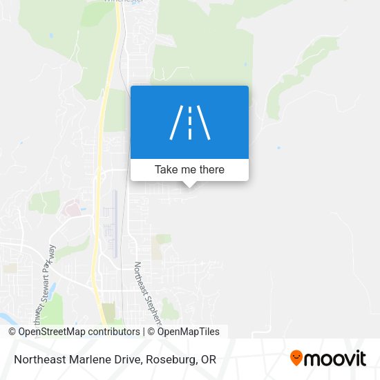 Northeast Marlene Drive map
