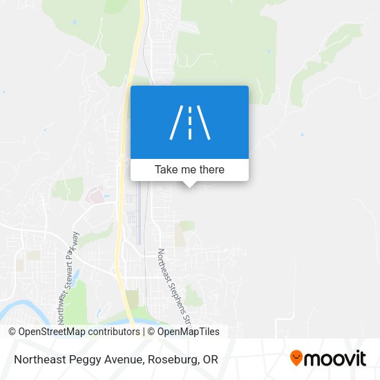 Northeast Peggy Avenue map
