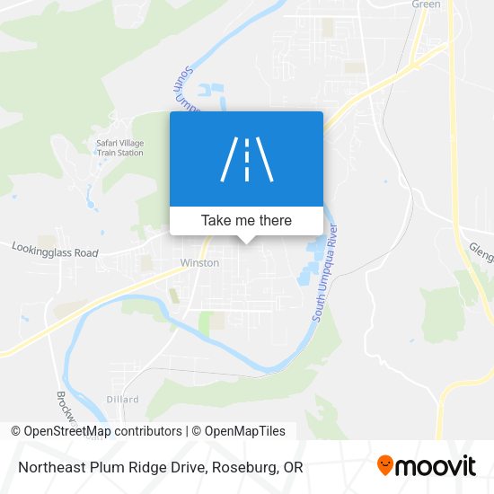 Mapa de Northeast Plum Ridge Drive