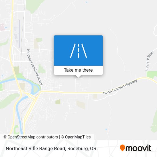 Mapa de Northeast Rifle Range Road