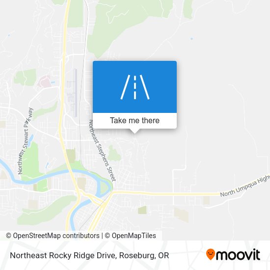 Mapa de Northeast Rocky Ridge Drive