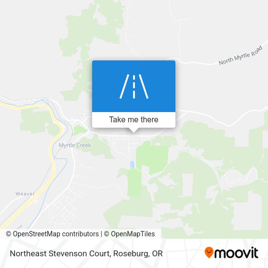 Mapa de Northeast Stevenson Court