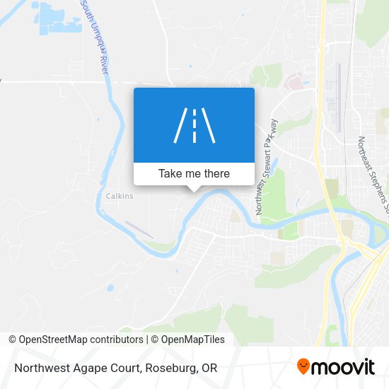 Mapa de Northwest Agape Court