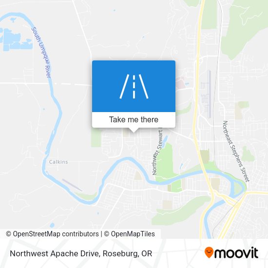 Mapa de Northwest Apache Drive