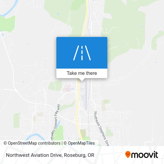 Mapa de Northwest Aviation Drive