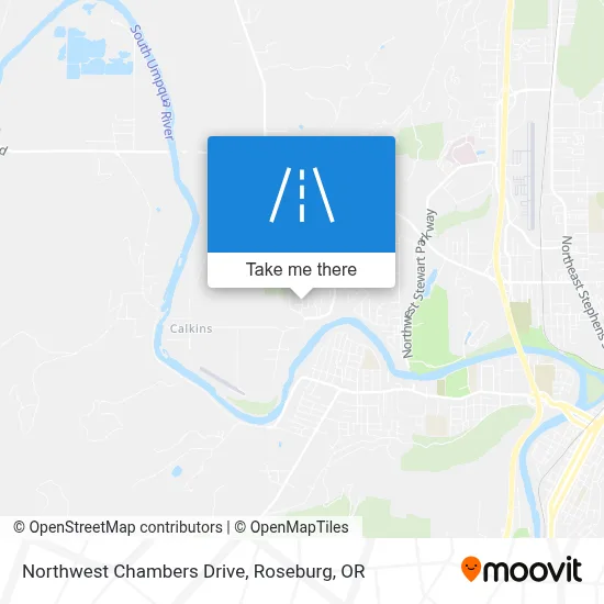 Northwest Chambers Drive map