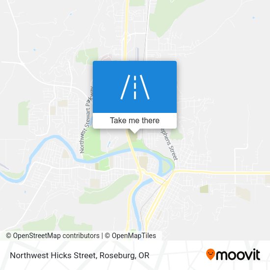 Mapa de Northwest Hicks Street