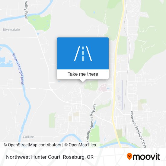 Northwest Hunter Court map