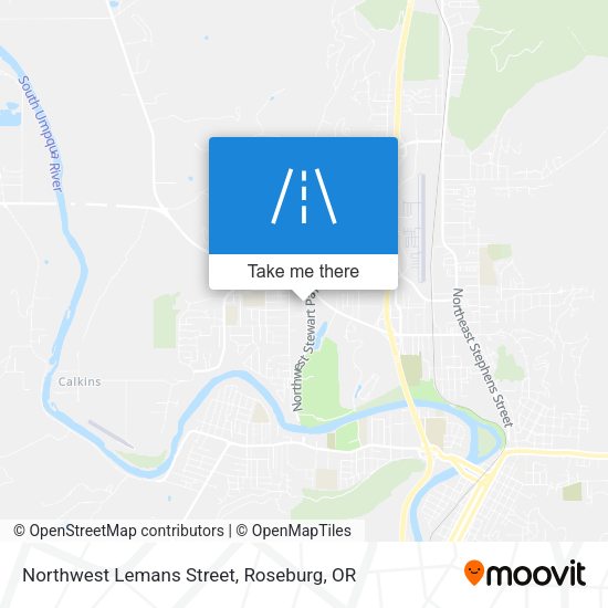 Mapa de Northwest Lemans Street