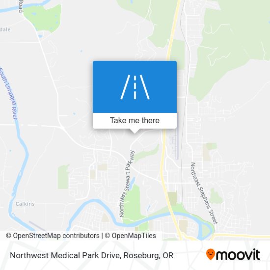 Northwest Medical Park Drive map