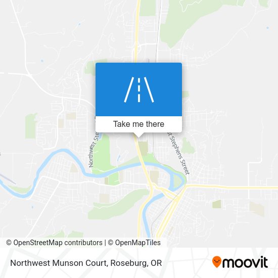 Northwest Munson Court map