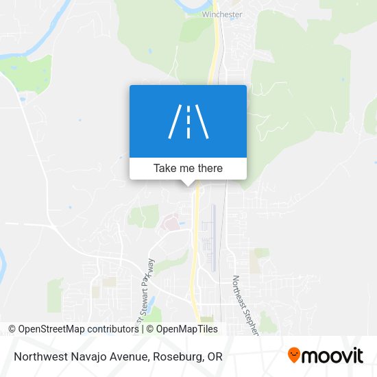 Mapa de Northwest Navajo Avenue
