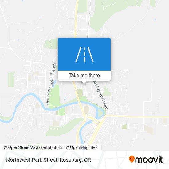 Mapa de Northwest Park Street