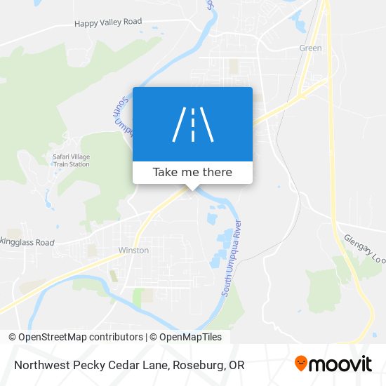 Mapa de Northwest Pecky Cedar Lane