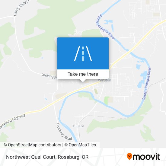 Northwest Qual Court map