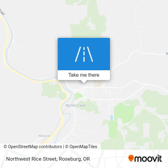 Northwest Rice Street map