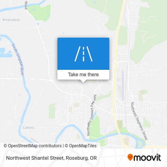 Mapa de Northwest Shantel Street