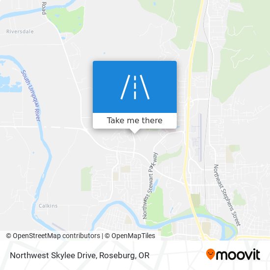 Mapa de Northwest Skylee Drive