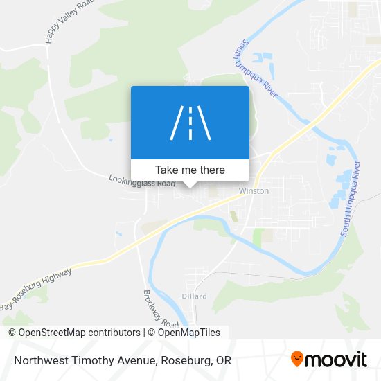Northwest Timothy Avenue map