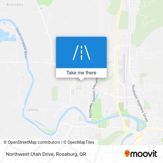 Northwest Utah Drive map