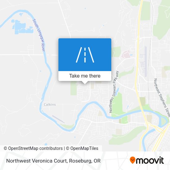 Mapa de Northwest Veronica Court