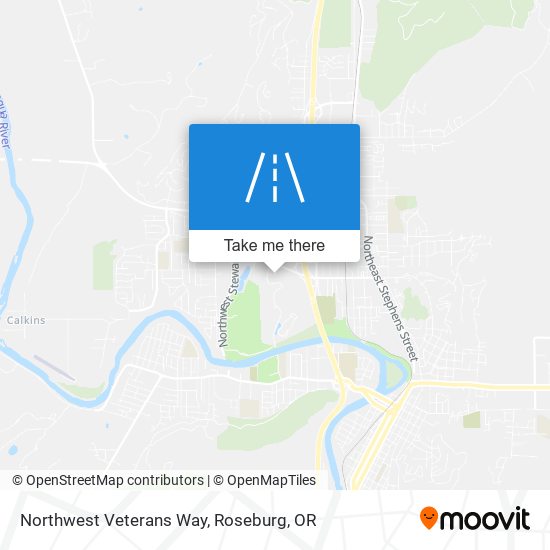 Mapa de Northwest Veterans Way