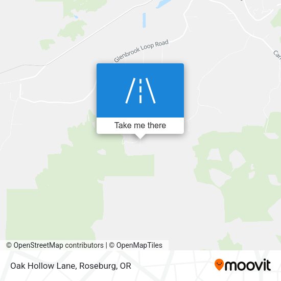 Mapa de Oak Hollow Lane